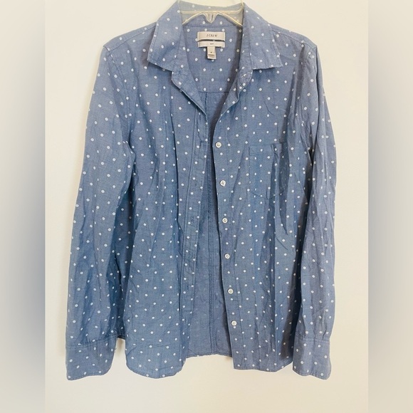 J. Crew Polka Dot Button Up size 2 Boy Fit - Picture 4 of 7